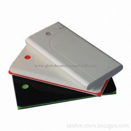 10,000mAh Super Thin Li-ion Battery Power Banks with CE, RoHS Marks